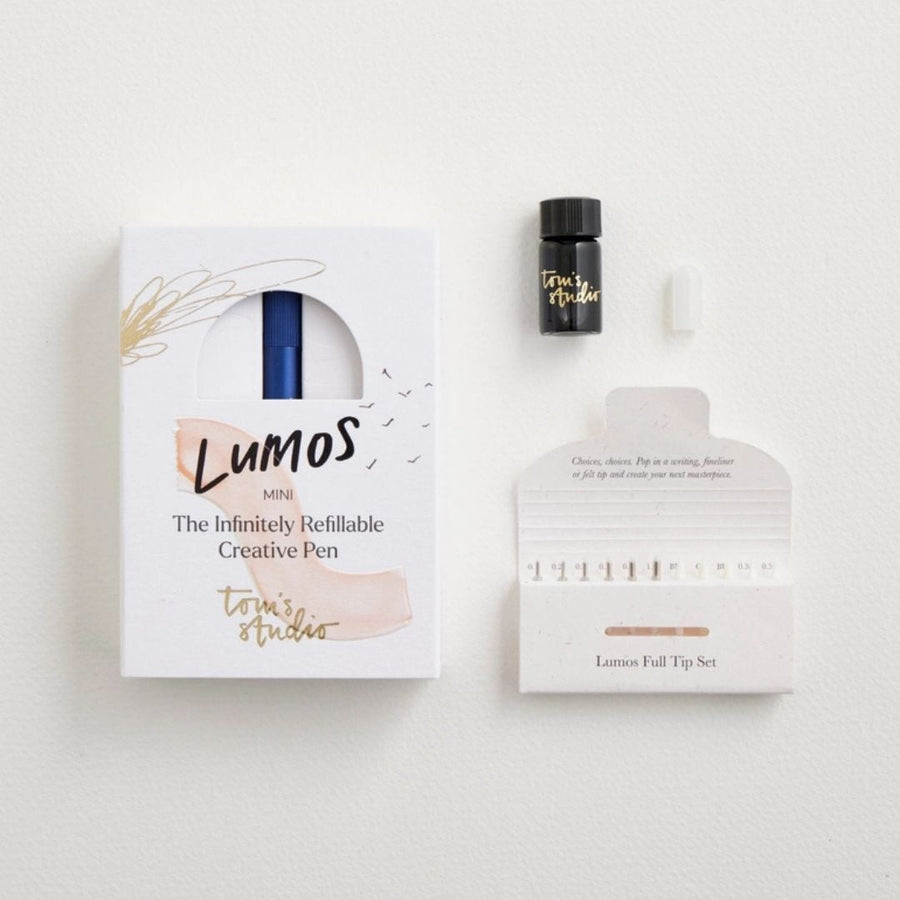 Lumos Blueberry Refillable Multi-Tip Pen - Mini - Tom's Studio