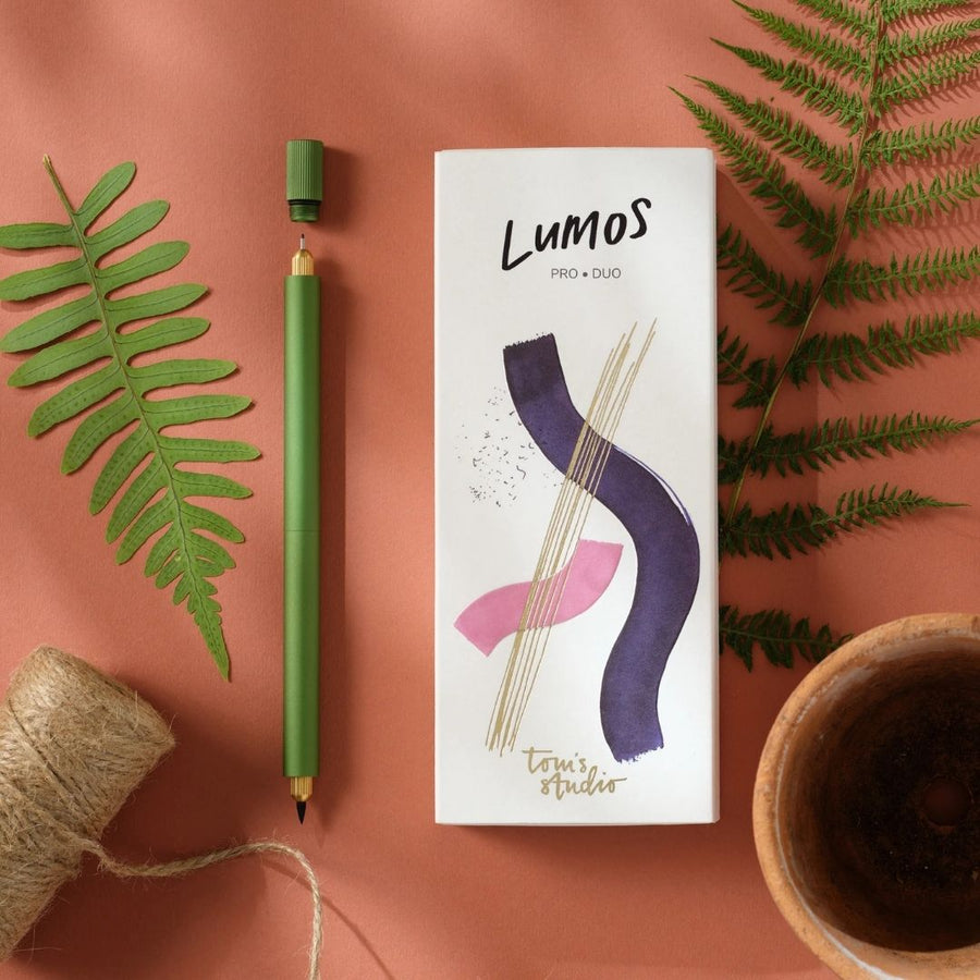 Lumos Botanica Refillable Multi-Tip Pen - Duo Tip - Tom's Studio
