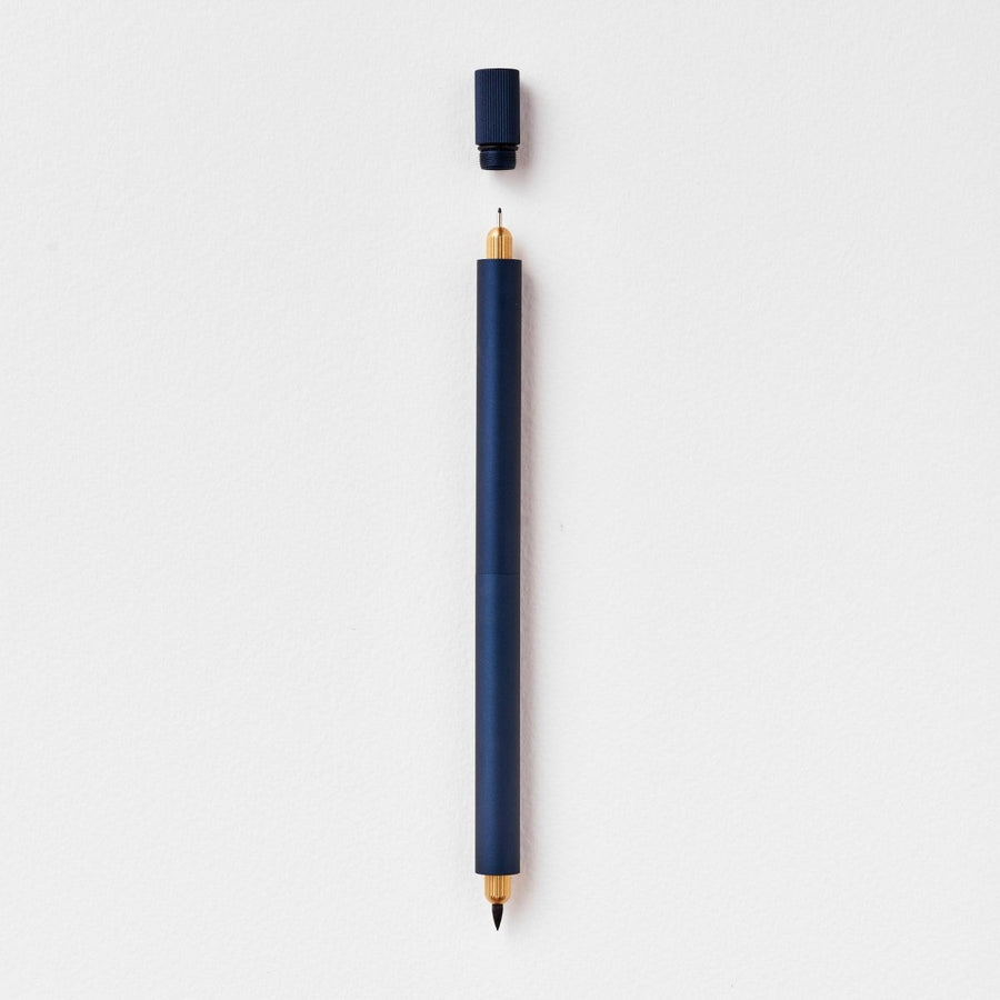Lumos Refillable Multi-Tip Pen - Tom's Studio Duo Tip Midnight
