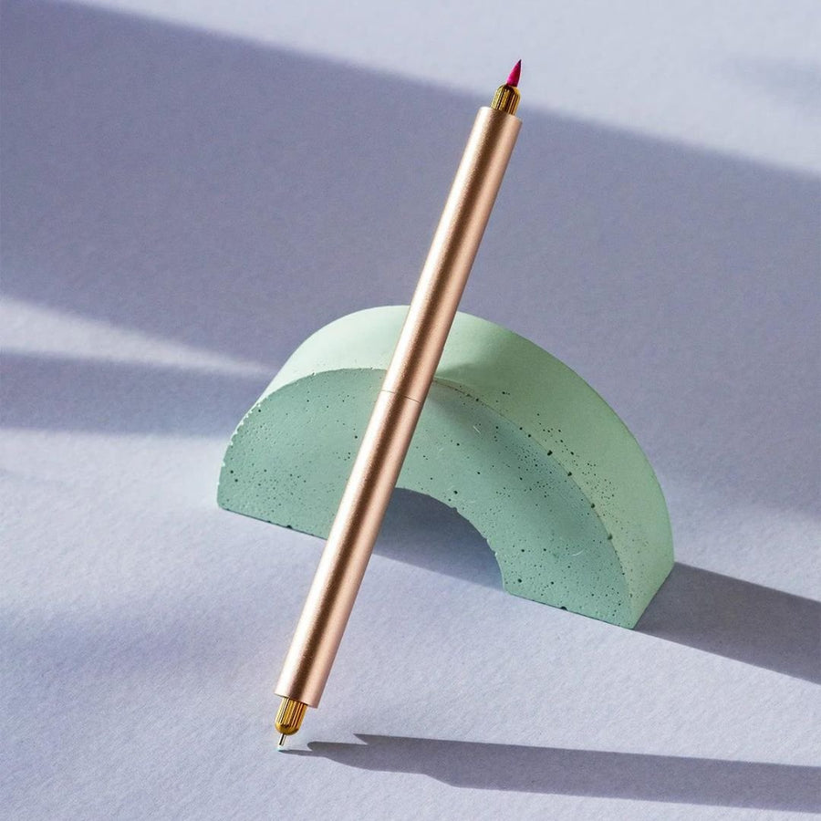 Lumos Pro Rose Gold Refillable Multi - Tip Pen - Tom's Studio - Under the Rowan Trees