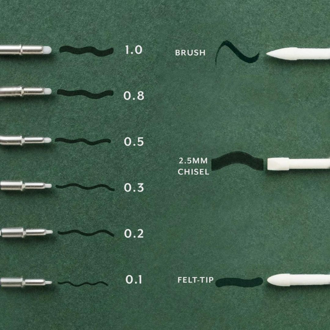 Lumos Replacement Tips Set of 3-Replacement Tips-Tom's Studio-0.1 Fineliner