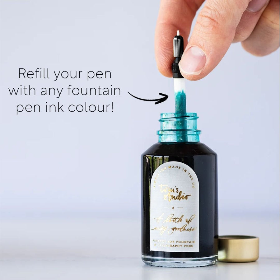 Lumos Pro Rose Gold Refillable Multi - Tip Pen - Tom's Studio - Under the Rowan Trees