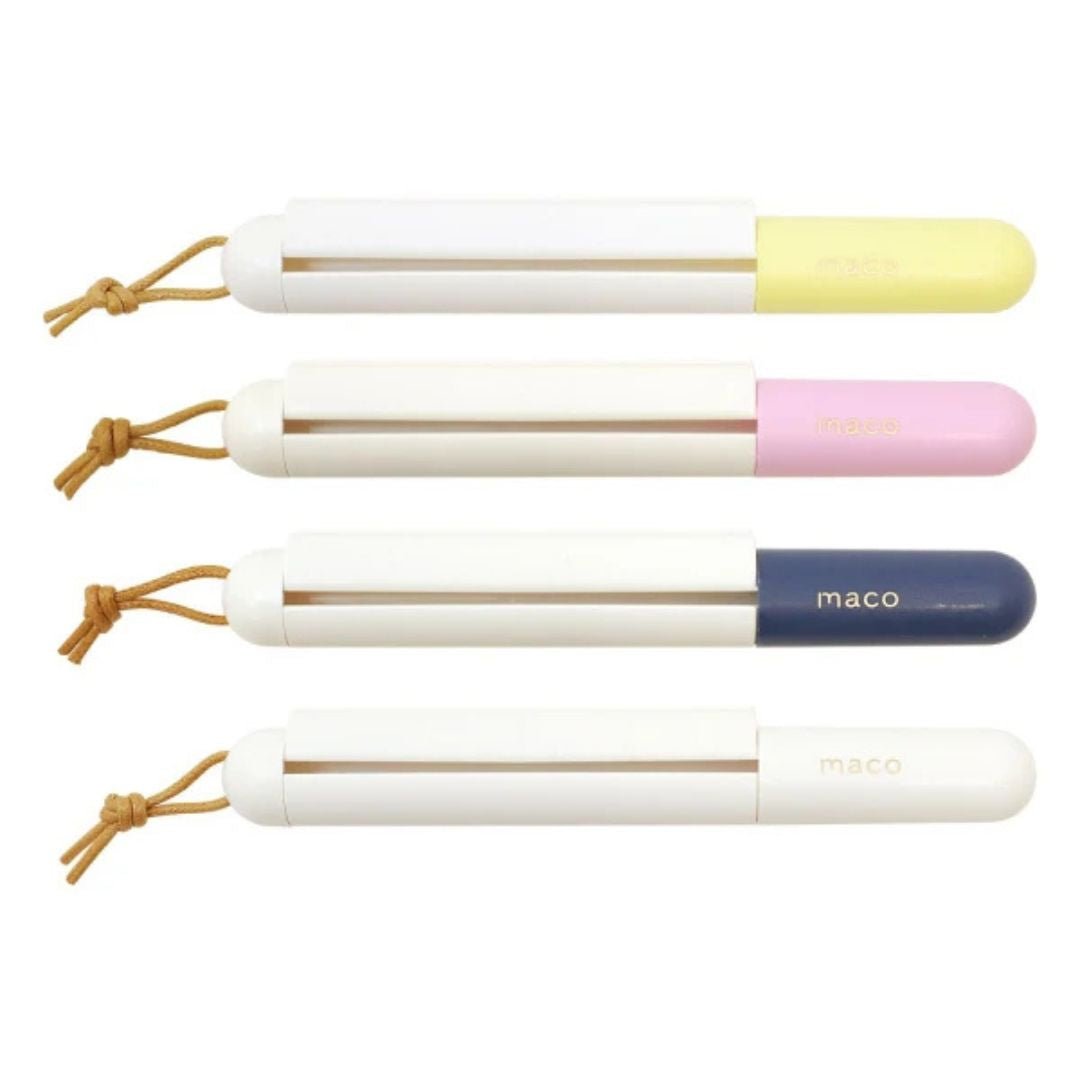 Maco Washi Tape Holder - Pastel Yellow - Kanmido