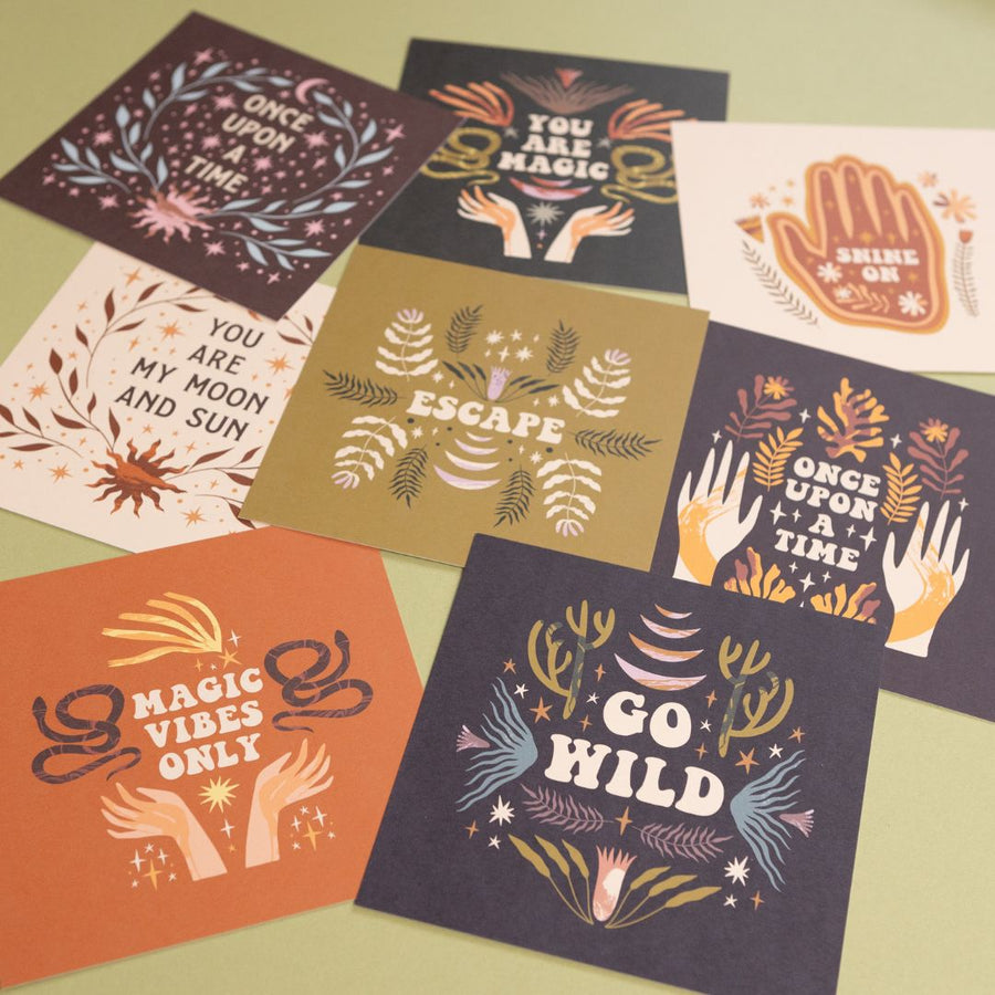 Magic West Postcards-Postcards-Under the Rowan Trees-