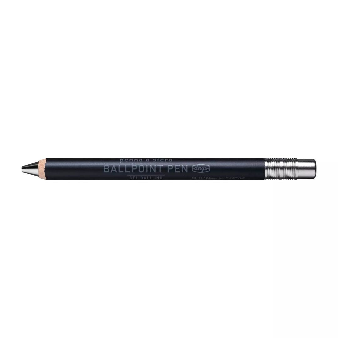 Mark's Inc Days Wooden Pen - Black - Mark's Inc.