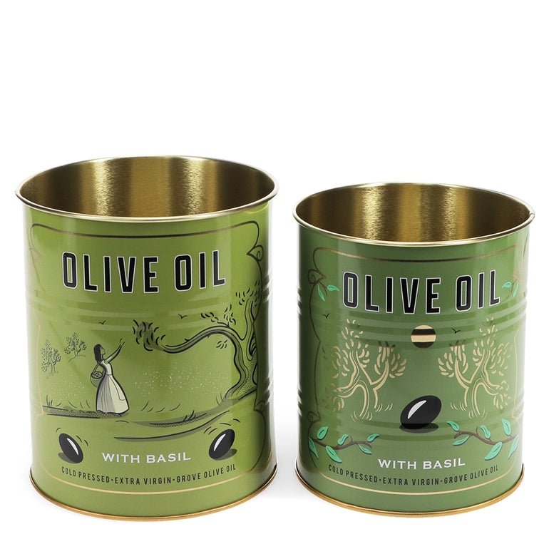 Medium Storage Tins (set of 2) - Grove Olive Oil - Rex