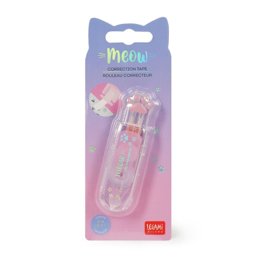Meow Kitty Correction Tape-Correction Pens-Legami-