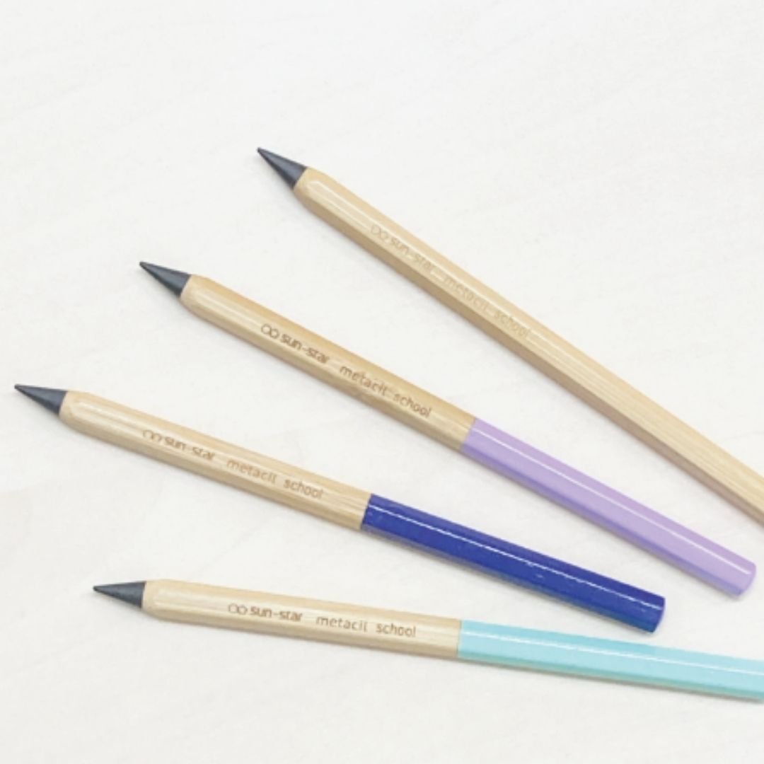 Metacil School-Pencils-Sun-Star-Beige