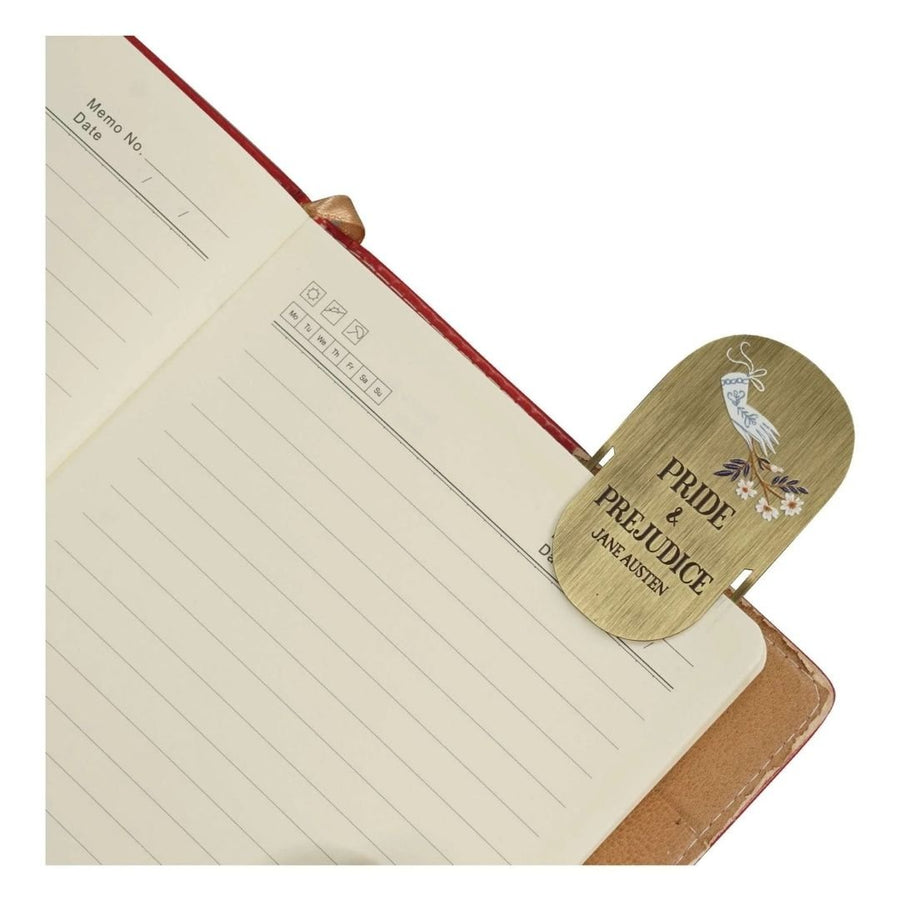 Metal Bookmark - Pride & Prejudice - Half Moon Bay