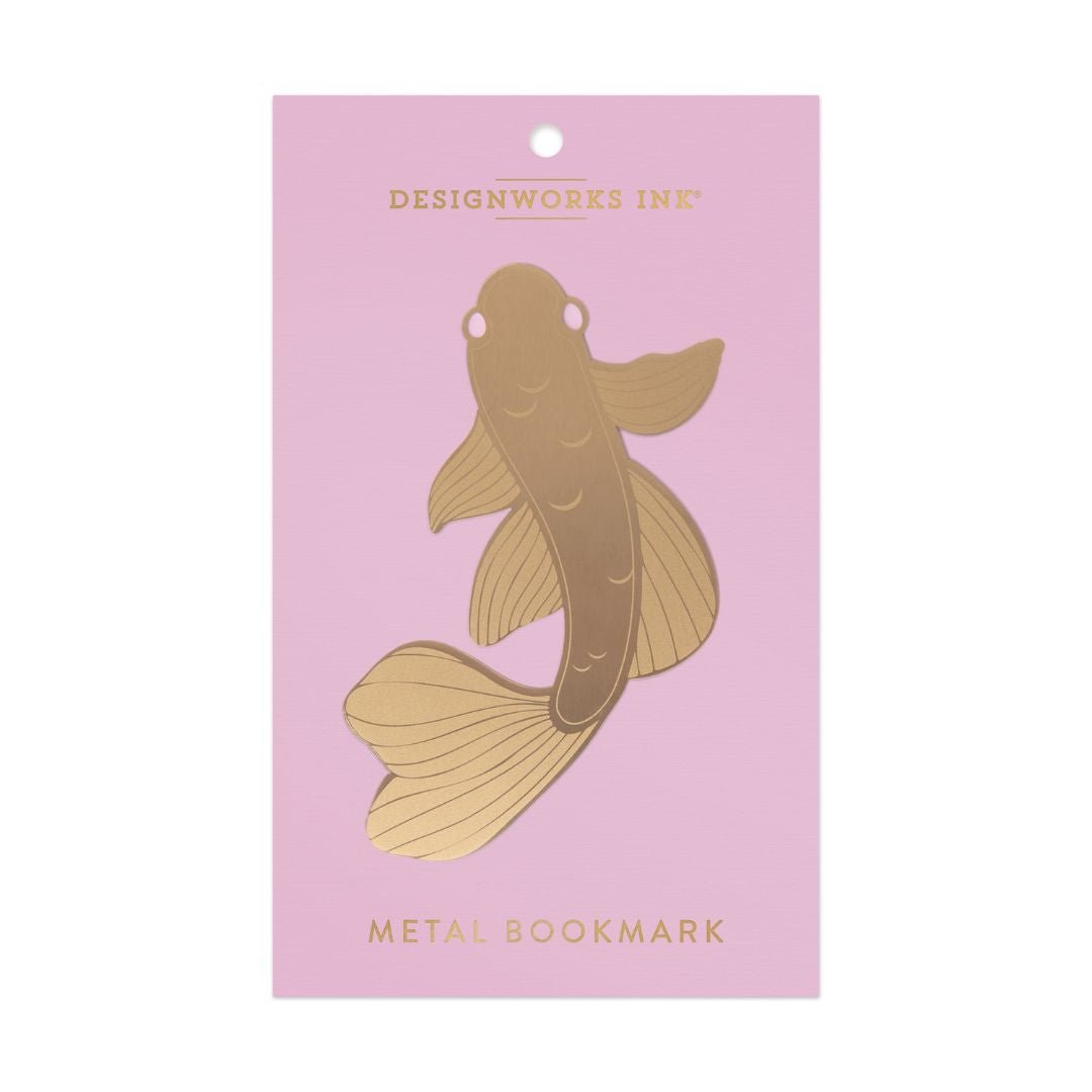 Metal Bookmarks-Bookmarks-Designworks Collective-Koi Fish