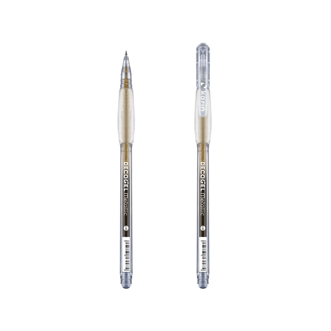 Metallic Gel Pens Decogel Karin-Pens-Karin-Deep Gold