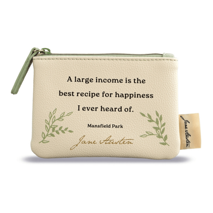 Mini Storage Pouch - Jane Austen - Half Moon Bay