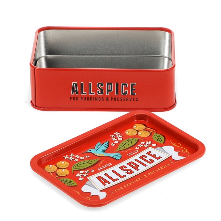 Mini Storage Tin With Lid - All Spice - Rex