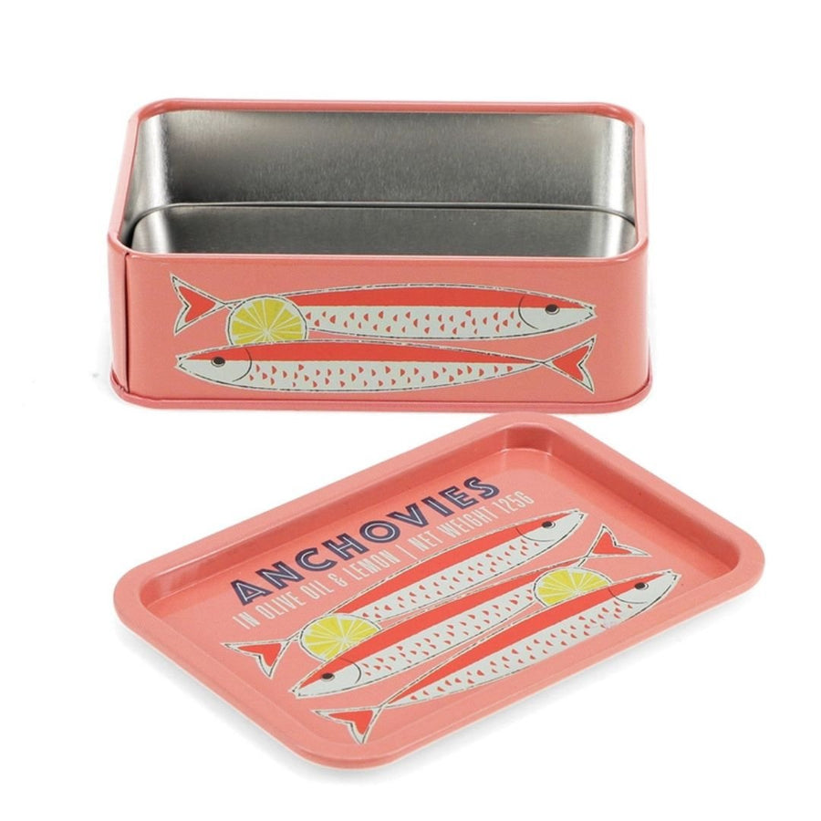 Mini Storage Tin With Lid - Anchovies - Rex