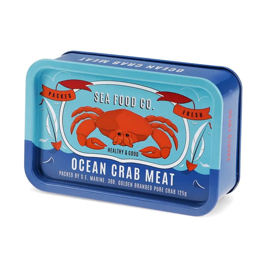 Mini Storage Tin With Lid - Crab - Rex