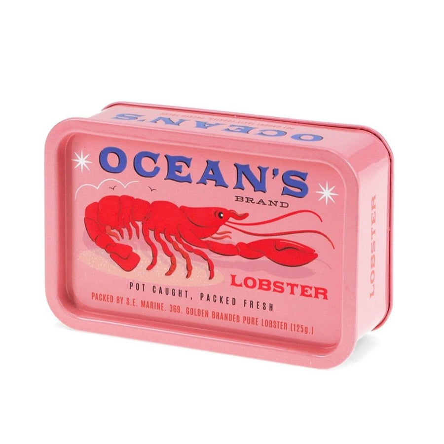 Mini Storage Tin With Lid - Lobster - Rex