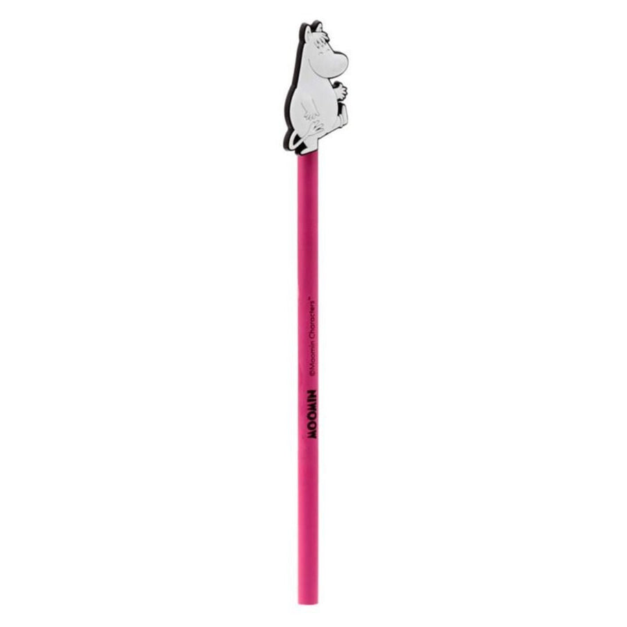 Moomin Pencil with PVC Topper - Pink - Moomin