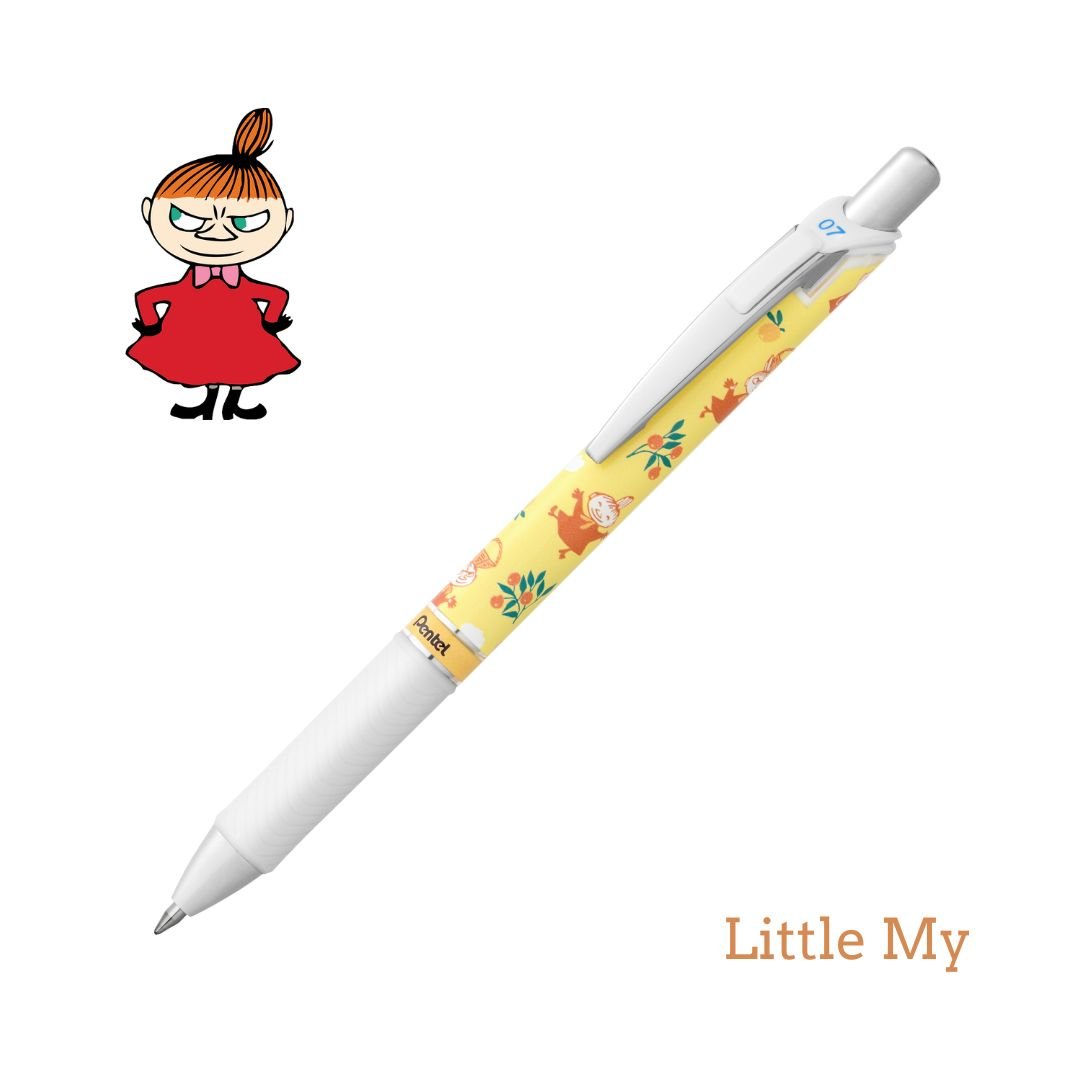 Moomin Pentel Energel 0.7mm Gel Pens - Little My - Pentel