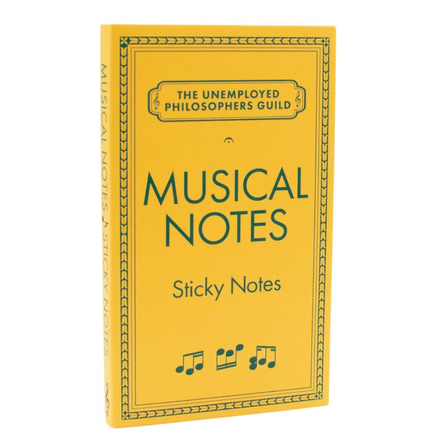 Musical Sticky Notes Tri-Fold - The Unemployed Philosophers Guild