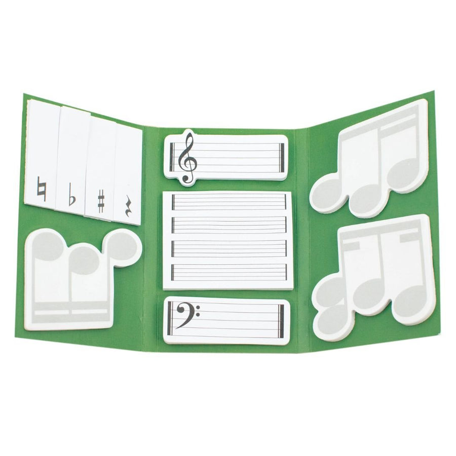 Musical Sticky Notes Tri-Fold - The Unemployed Philosophers Guild