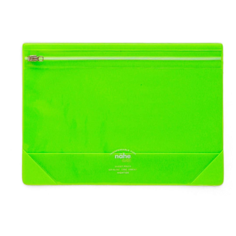 Nähe Gusset Pouch Large - Neon Green - Nähe