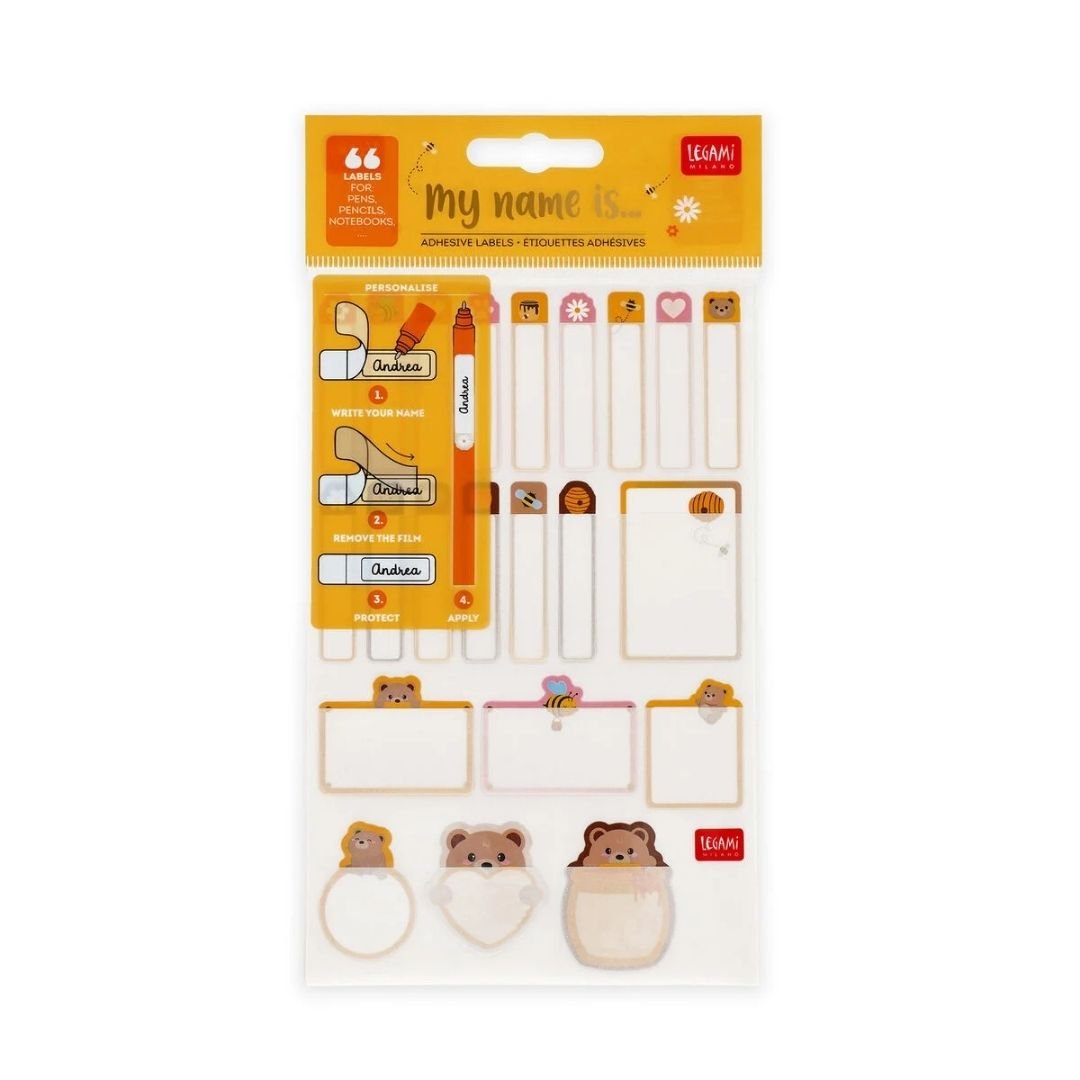 Name Labels - Legami - Teddy Bear - Legami