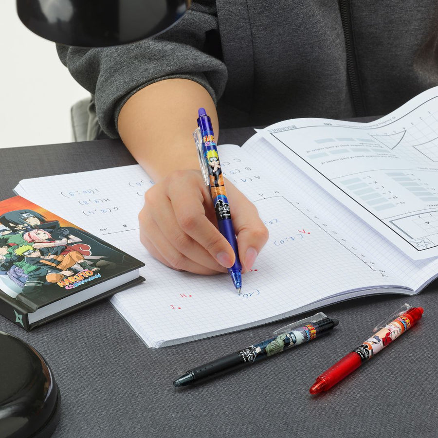 Naruto FriXion Ball 0.7mm Erasable Pens-Pens-Pilot-Itachi Red