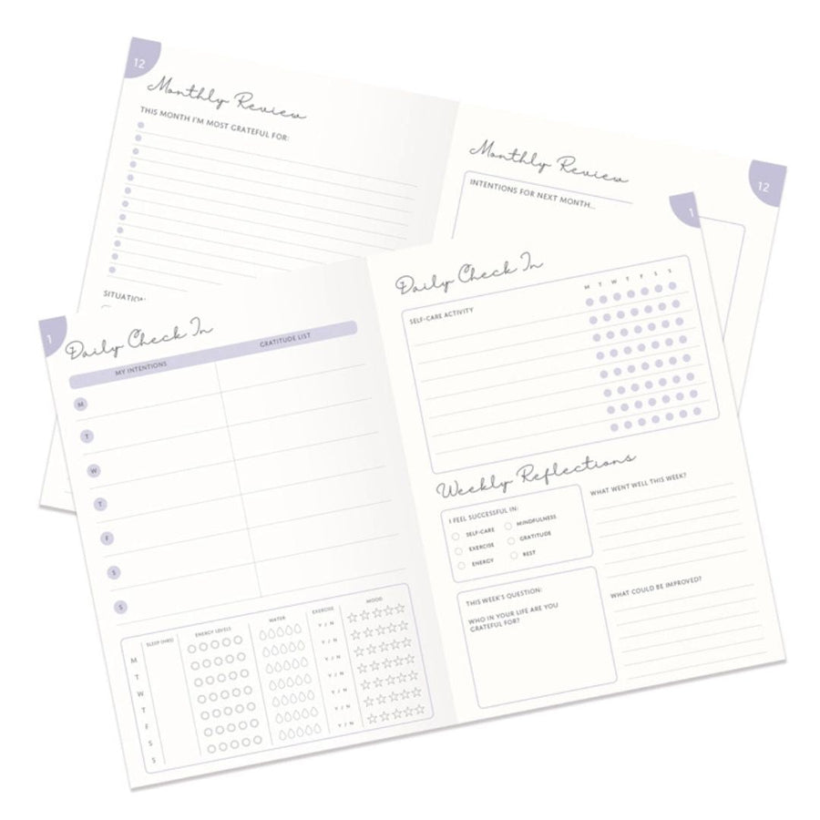 Nourish to Flourish Guided Gratitude Journal - Portico Designs