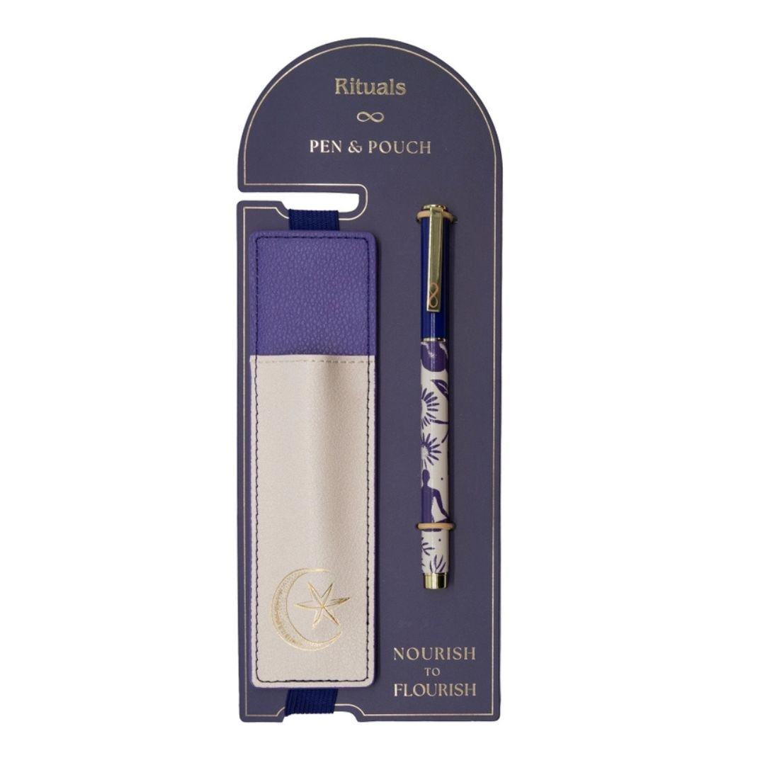 Nourish to Flourish Pen and Pouch Set - Portico Designs