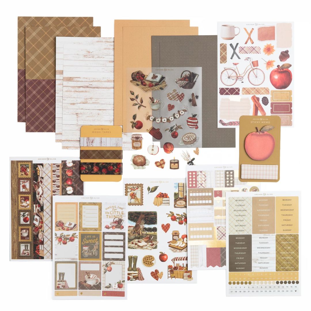 One Fall Day Journal Kit September 2026 - Archer & Olive - Archer & Olive