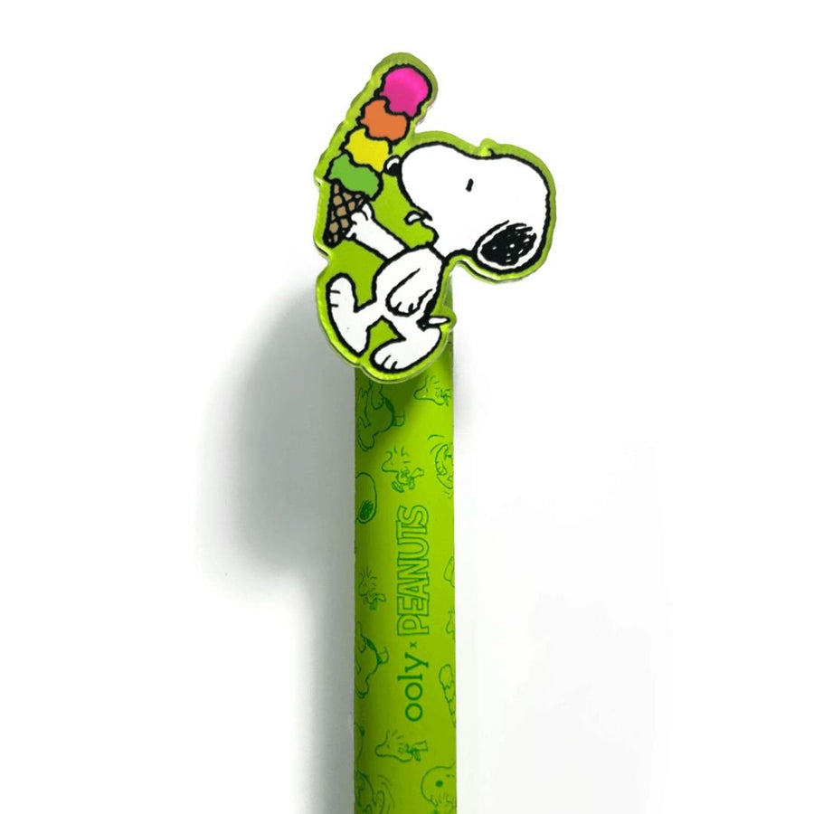 Ooly x Peanuts: Black Ink Retractable Gel Pens Set of 4 - Ooly