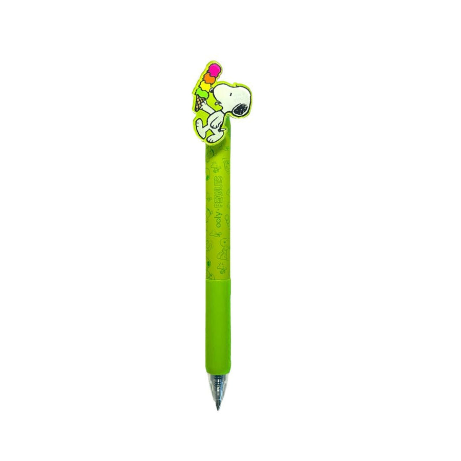 Ooly x Peanuts: Black Ink Retractable Gel Pens Set of 4 - Ooly