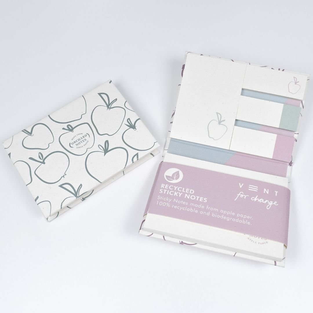 Orchard Sticky Notes - Organic Apple Paper - Pink - Vent for Change