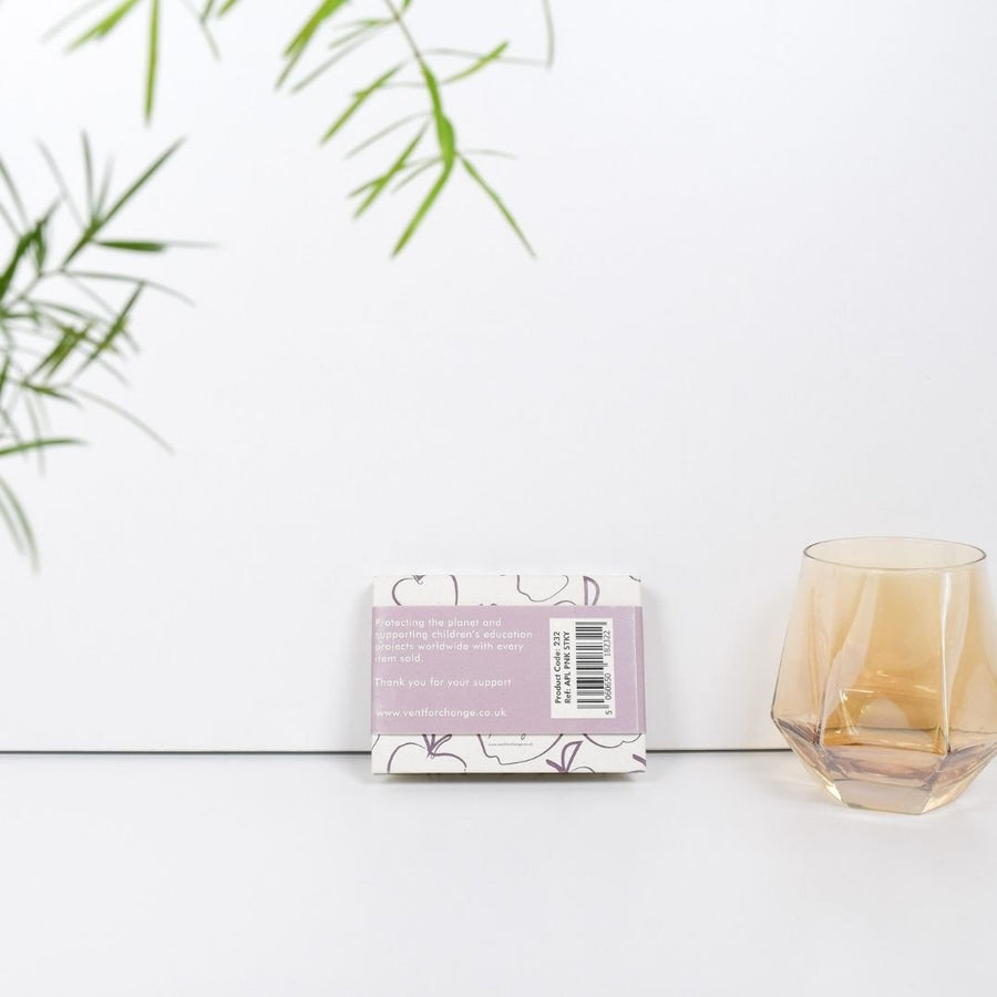 Orchard Sticky Notes - Organic Apple Paper - Pink - Vent for Change