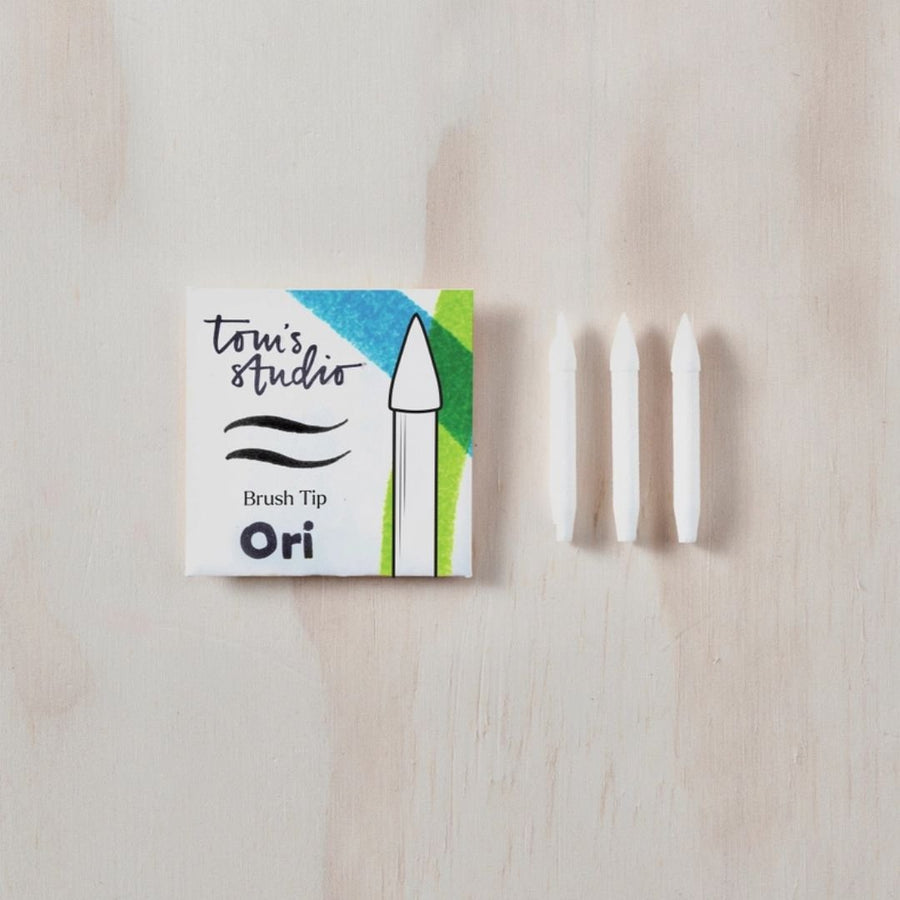 Ori Refillable Highlighter Replacement Tips - Tom's Studio - Brush Tip - Tom's Studio
