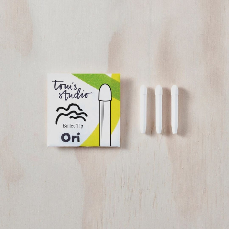 Ori Refillable Highlighter Replacement Tips - Tom's Studio - Bullet Tip - Tom's Studio