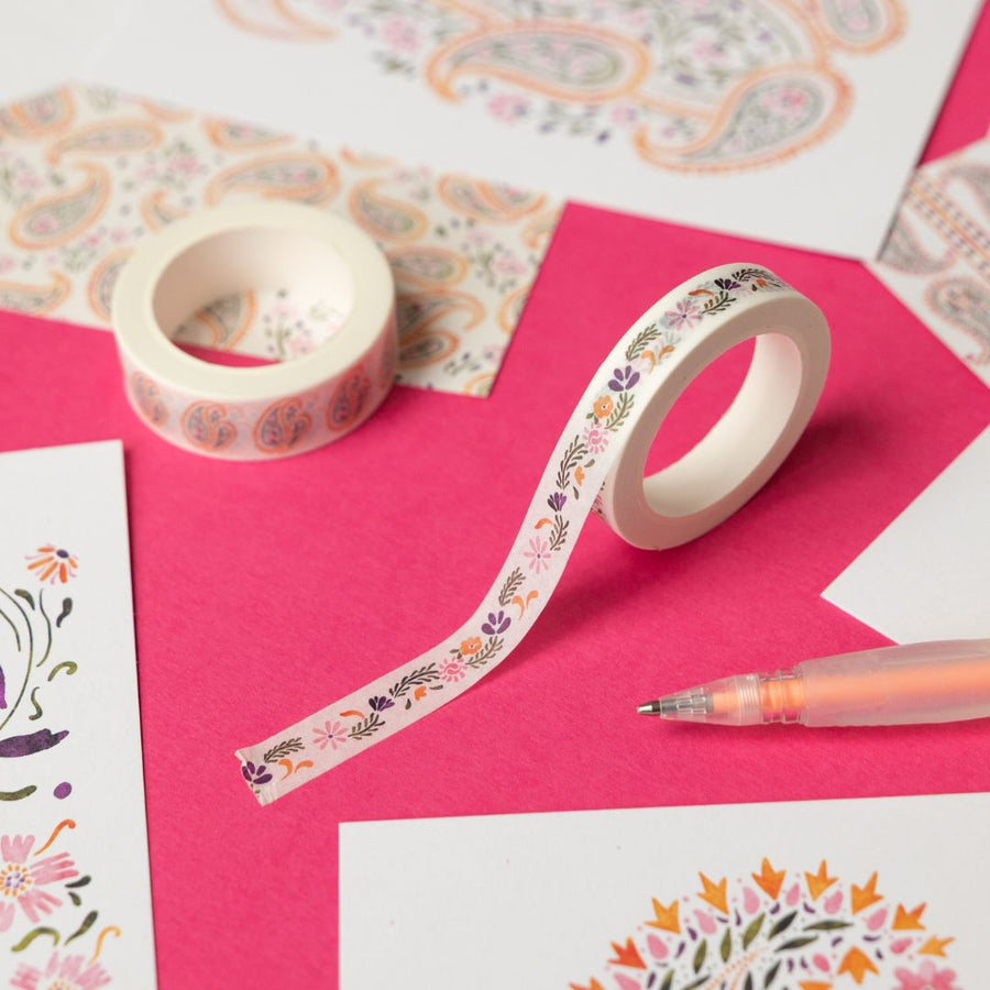 Paisley Stationery Rowan Berry Box - Under the Rowan Trees