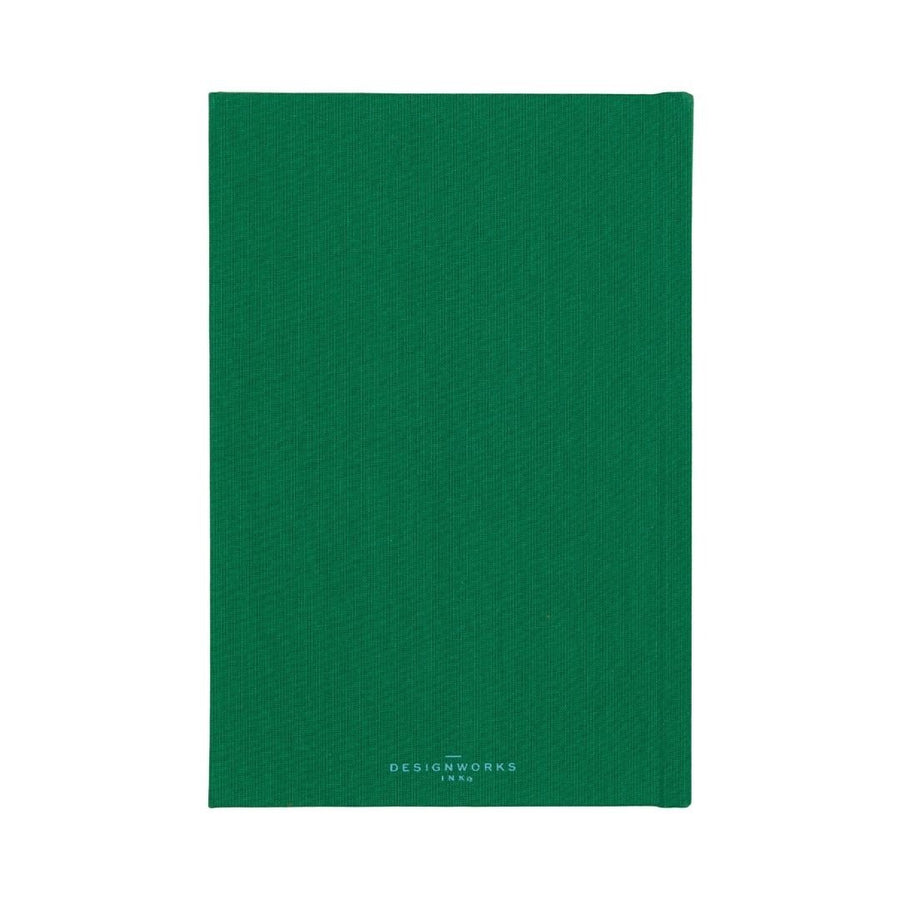 Bookcloth Lined Journal-Notebooks-Designworks Collective-The Very Tired Woman