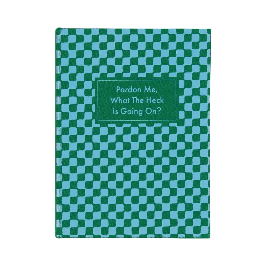 Bookcloth Lined Journal-Notebooks-Designworks Collective-Pardon Me