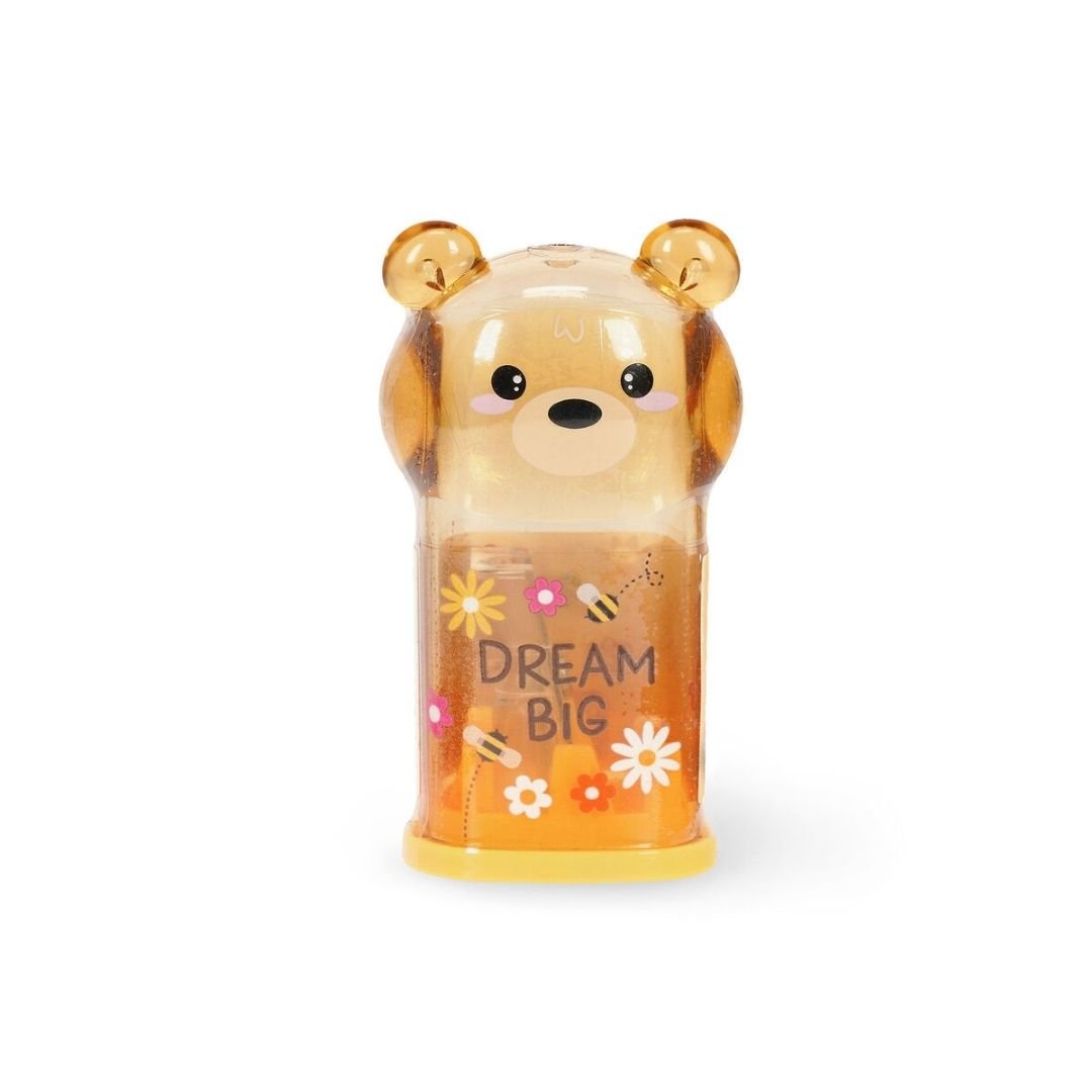Pencil Sharpener With Container - Teddy Bear - Legami