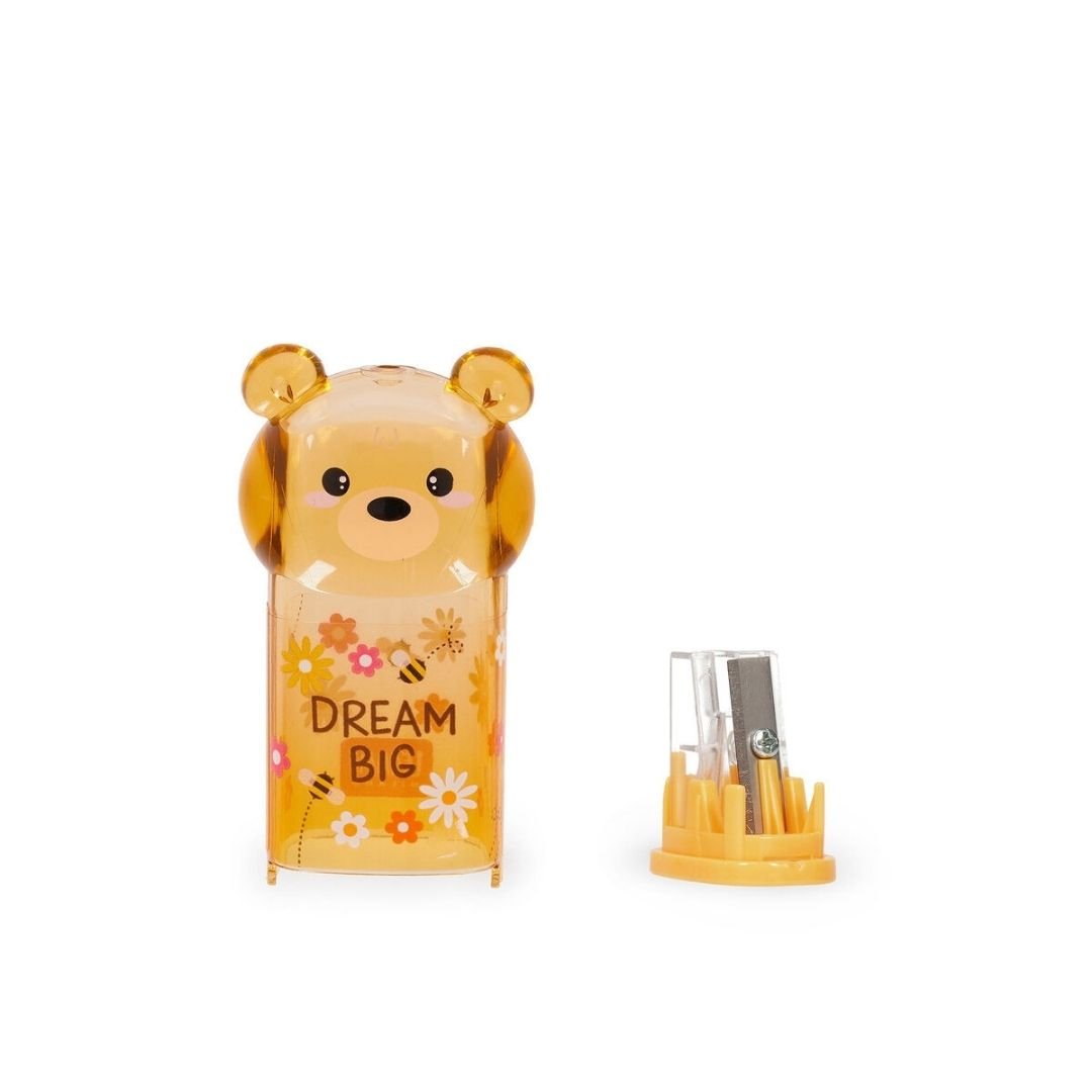 Pencil Sharpener With Container - Teddy Bear - Legami