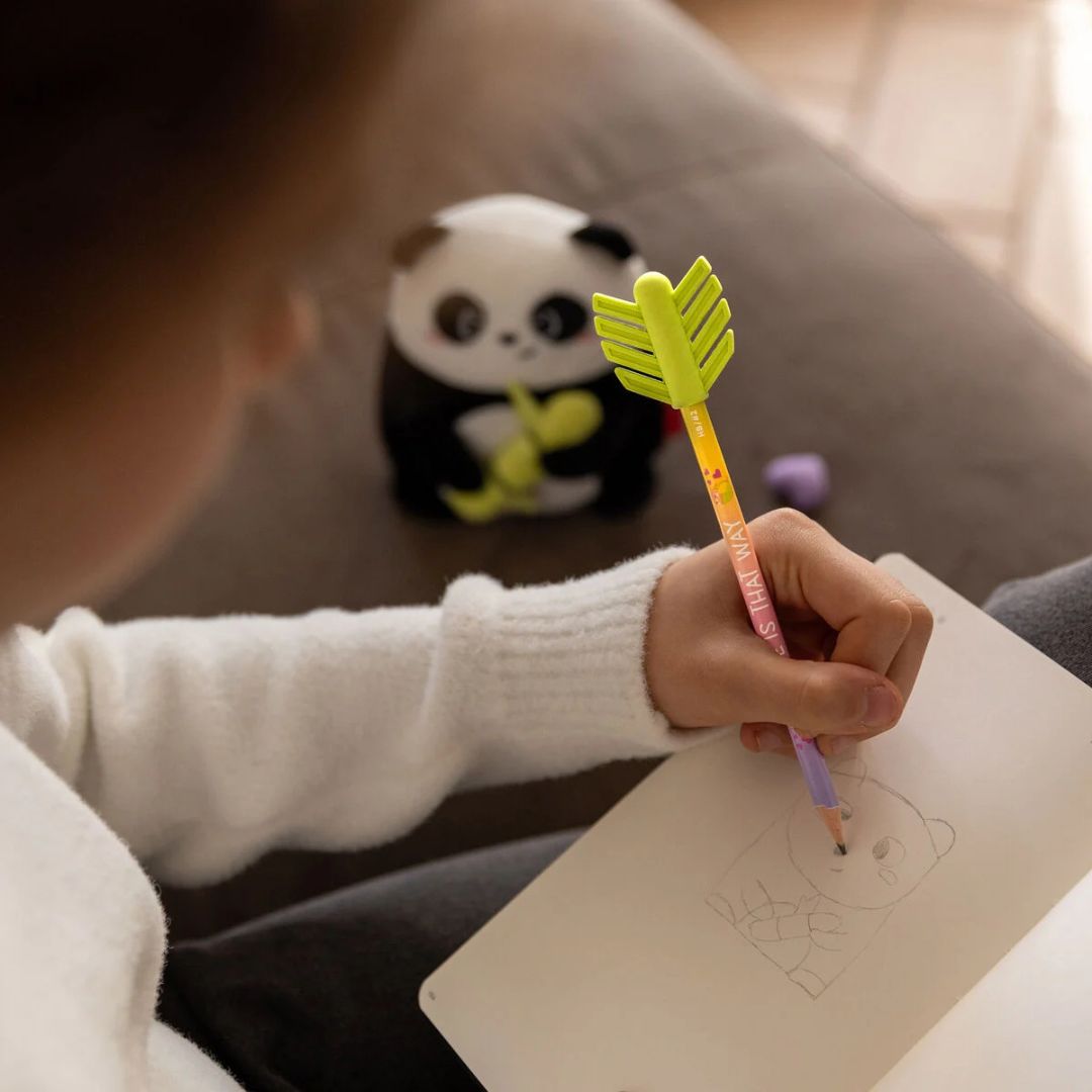 Pencil with two Scented Erasers - Go Cupid! - Legami
