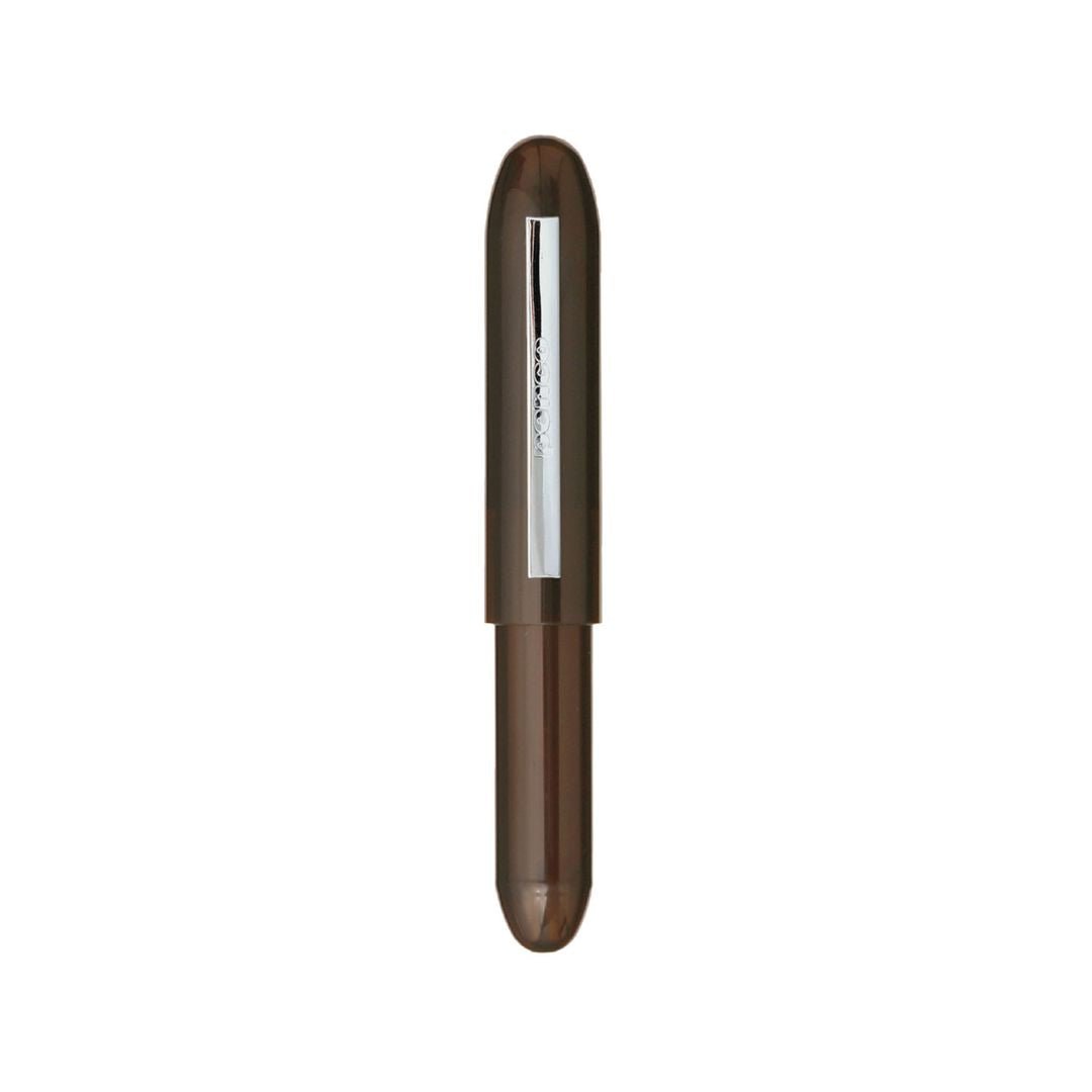 Penco Bullet Ballpoint Pen Light - Clear Brown - Penco