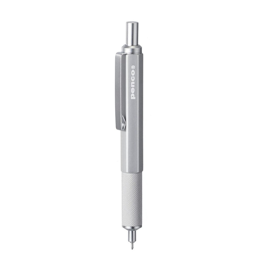 Penco Drafting Writer - Ballpoint Pen - Silver - Penco