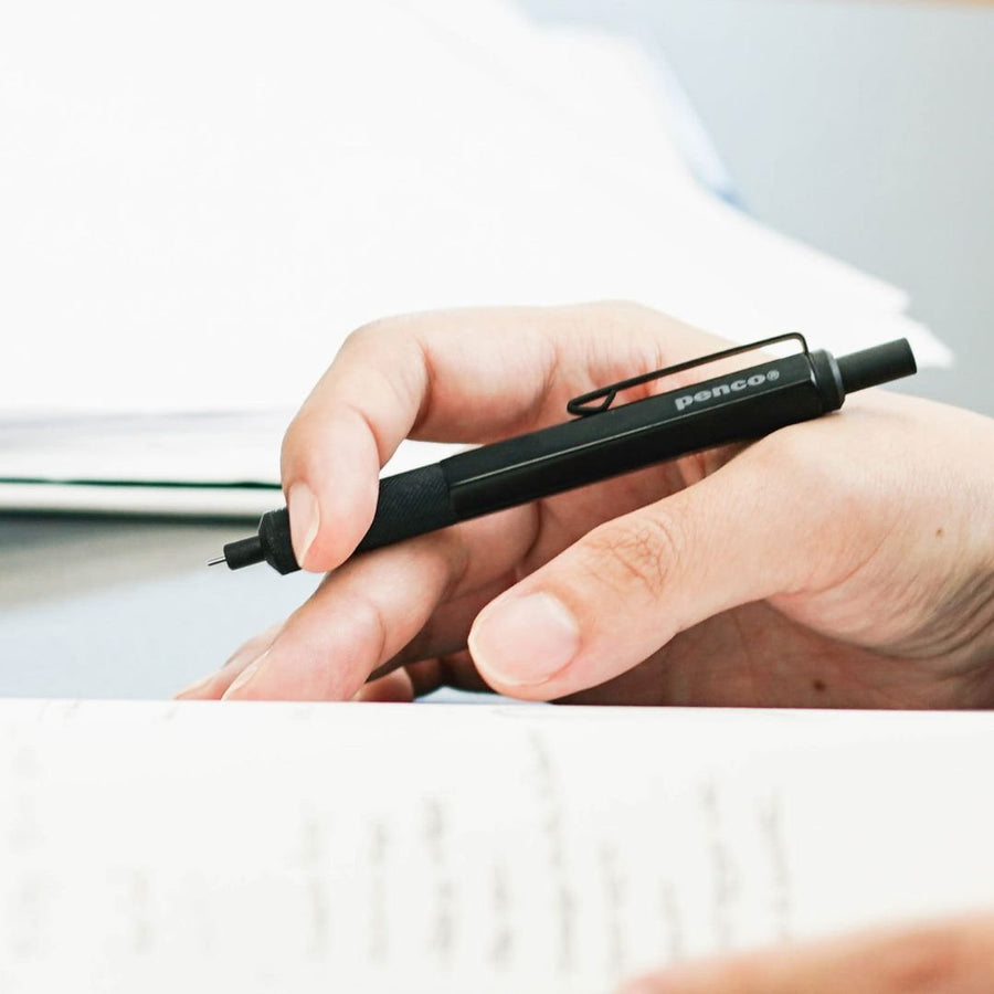 Penco Drafting Writer - Mechanical Pencil - Silver - Penco