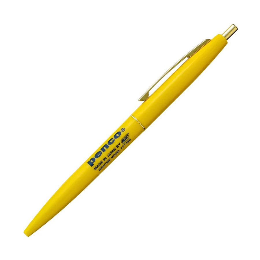 Penco Knock Ballpoint Pen - Yellow - Penco