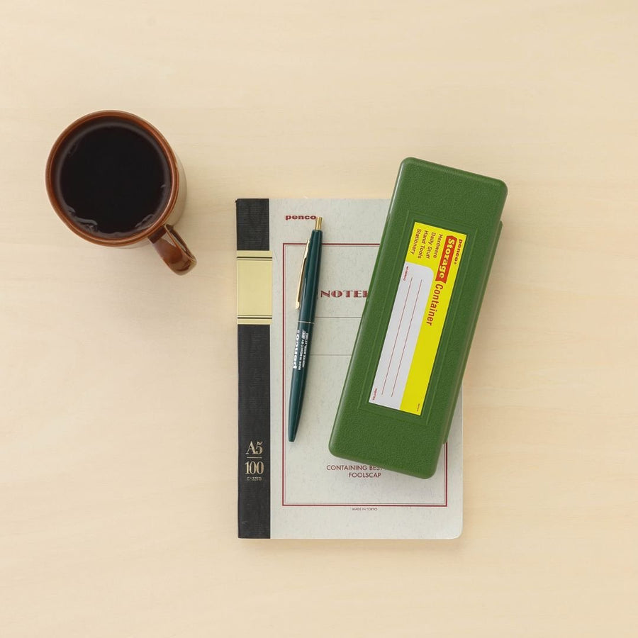 Penco Storage Container - Pen Case - Green - Penco