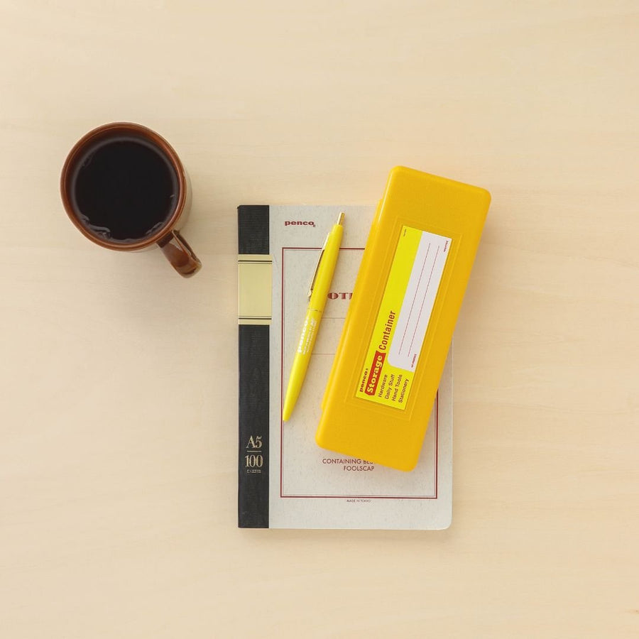 Penco Storage Container - Pen Case - Yellow - Penco