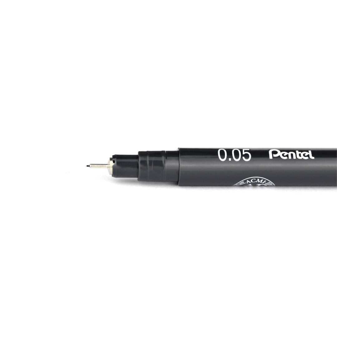 Pentel Pointliner Black S20P-Pens-Pentel-0.03mm
