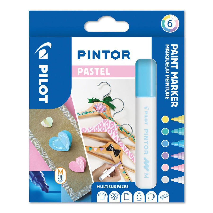 Pilot Pintor Paint Markers Medium Pastel - Pilot